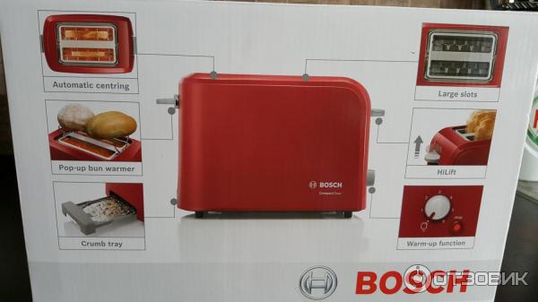 Тостер Bosch CompactClass TAT 3A011 / 3A014 фото