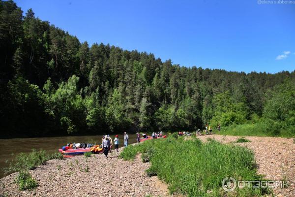 Сплав по реке Юрюзань (Россия, Челябинская область) фото