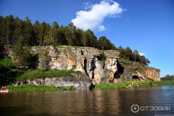 Сплав по реке Юрюзань (Россия, Челябинская область) фото