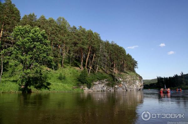 Сплав по реке Юрюзань (Россия, Челябинская область) фото