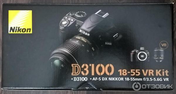 Цифровой зеркальный фотоаппарат Nikon D3100 18-55 Kit