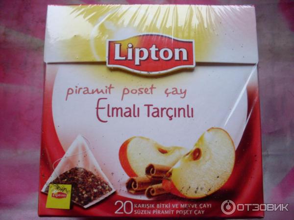 Чай черный Lipton в пирамидках фото