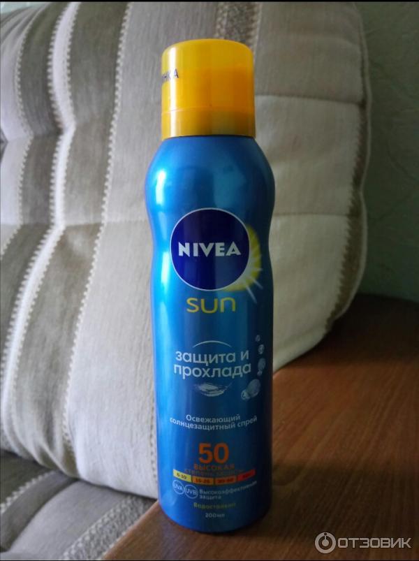 Солнцезащитный спрей Nivea Sun фото