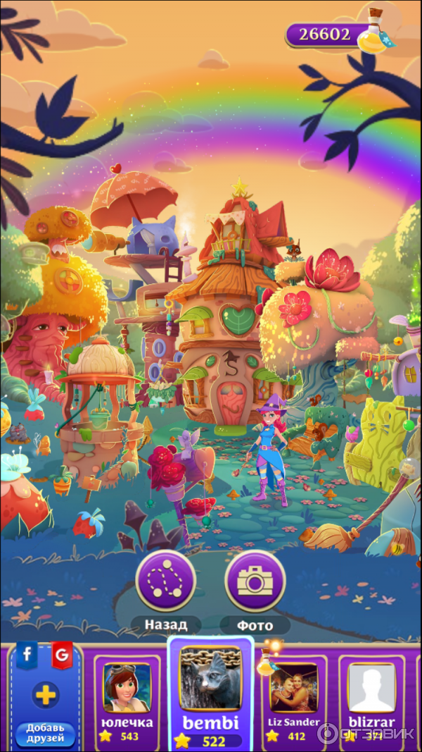 Bubble Witch 3 Saga - игра для Android фото