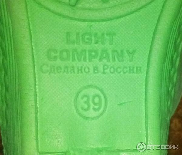 Женские сланцы Light Company фото