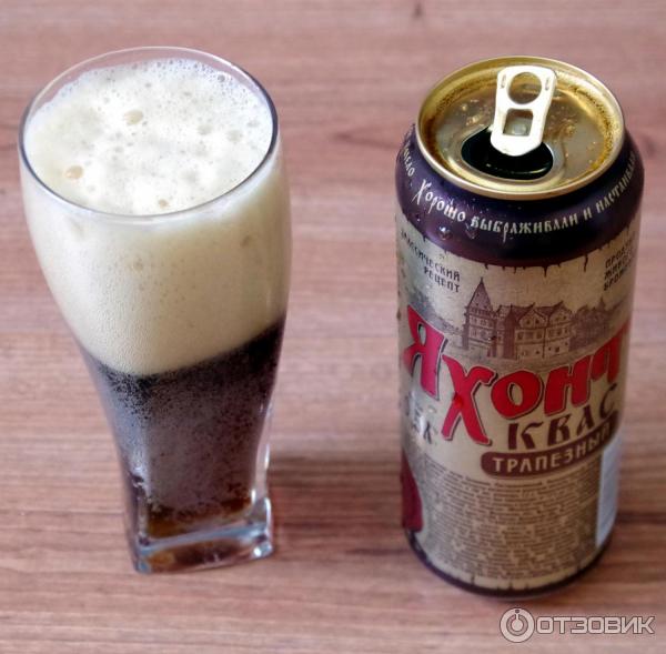 Квас Яхонт трапезный в банке