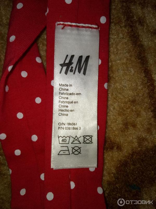 Повязка для волос H&M детская фото