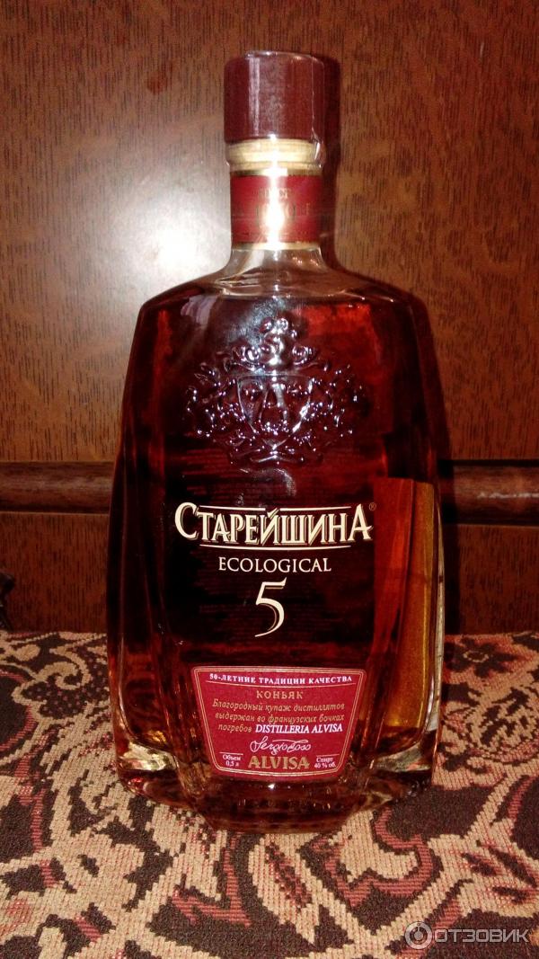 Коньяк Старейшина Ecological фото