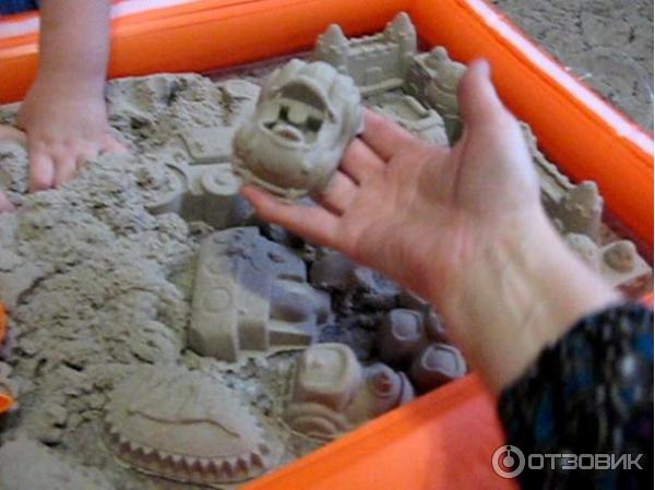 Кинетический песок для детей Kinetic Sand фото