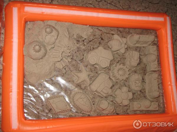 Кинетический песок для детей Kinetic Sand фото