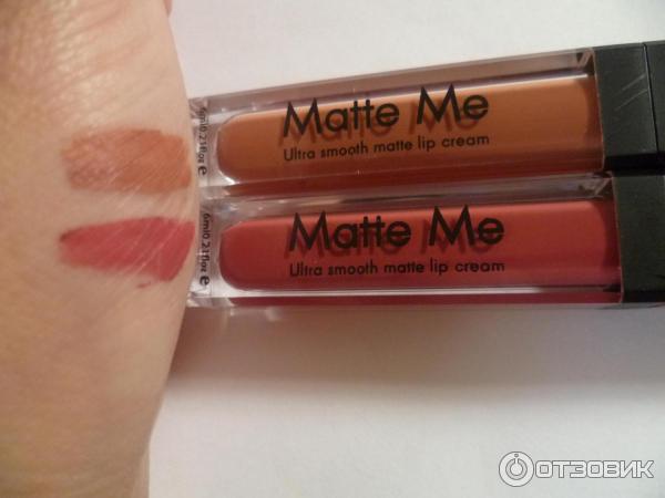 Кремовая помада Sleek Matte Me Ultra Smooth matte lip cream фото