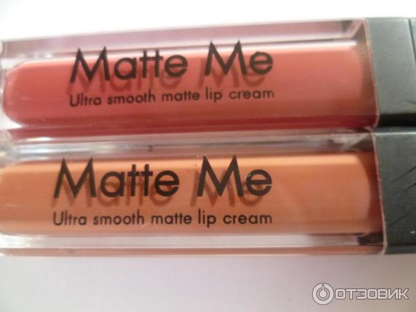 Кремовая помада Sleek Matte Me Ultra Smooth matte lip cream фото