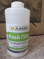 Клей ПВА Лакра "Строитель" универсальный фото