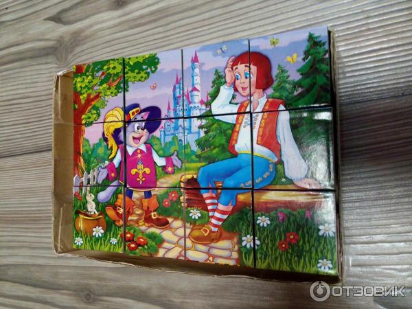 Игрушка Step Puzzle Кубики в картинках фото