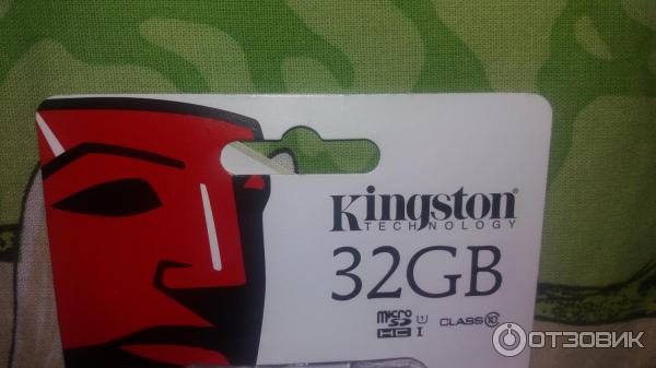 Карта памяти Kingston microSD microSDHC 32 GB Class 10 фото