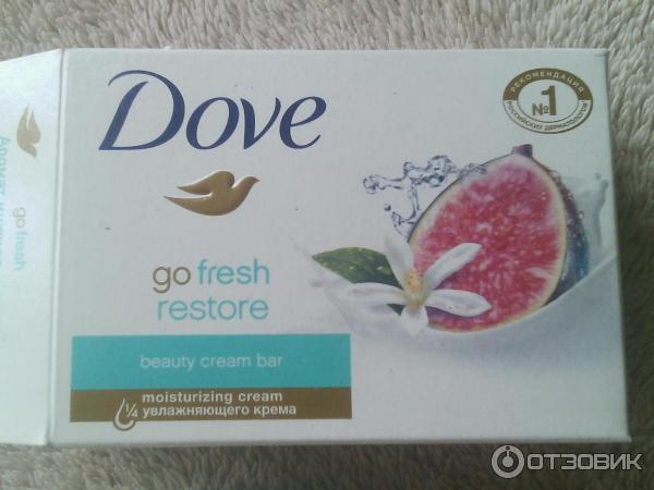 Крем-мыло Dove Go Fresh Restore аромат инжира и цветка апельсинового дерева фото