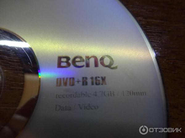 Диски DVD-R, DVD-RW BENQ фото