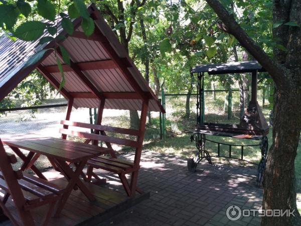 Беседка и мангал