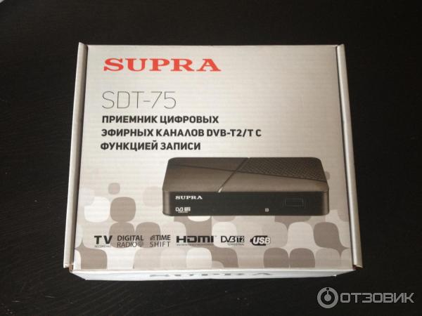 Приемник цифровых эфирных каналов Supra SDT-75 фото