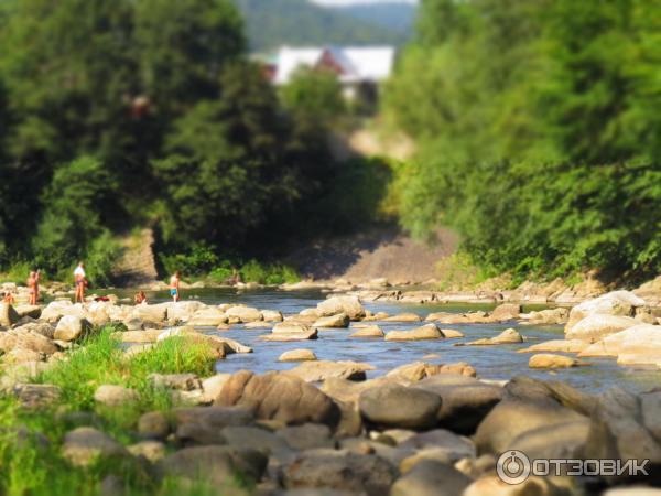 Отдых на реке Прут (Украина, Ворохта) фото