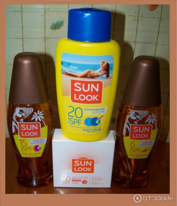 Сухое масло для загара SUN LOOK SPF-15 150 мл фото