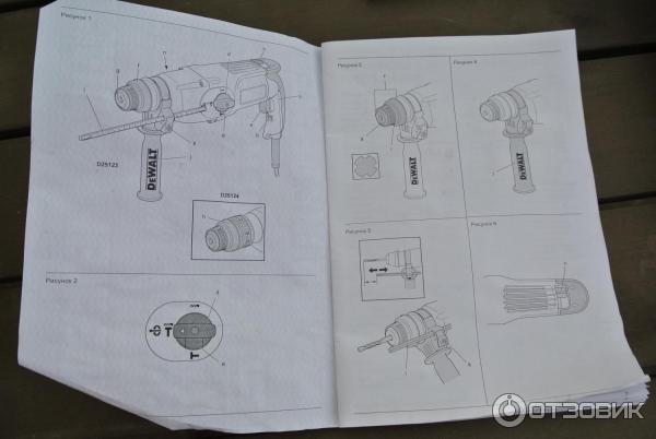 Перфоратор сетевой DeWalt D 25123 K фото