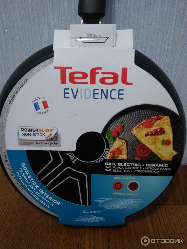 Сковородка для блинов Tefal EVIDENCE 25 cm фото