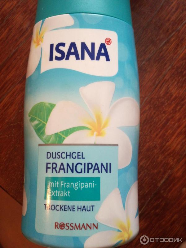 Гель для душа Isana Frangipani фото