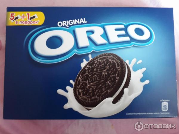 Печенье OREO с начинкой фото