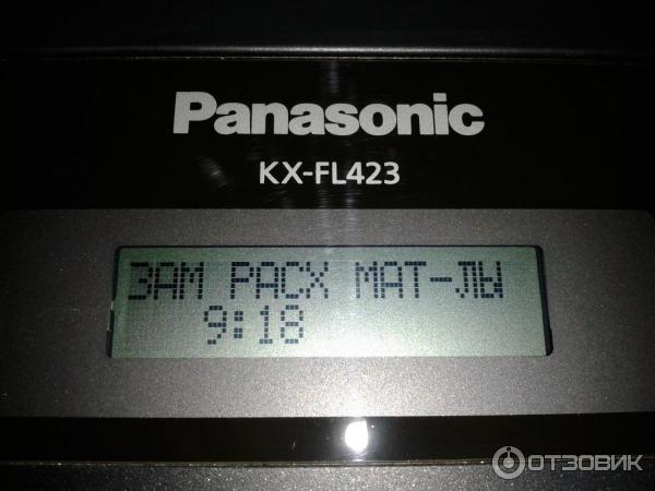 Факс Panasonic KX-FL423 фото