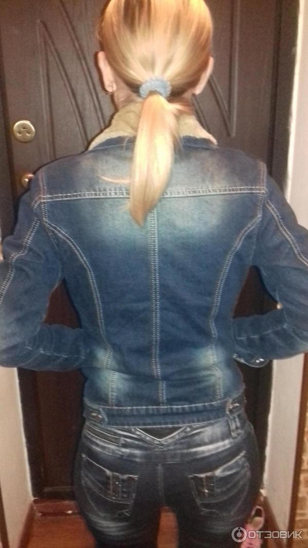 Куртка женская джинсовая утепленная T&C style Jeans фото