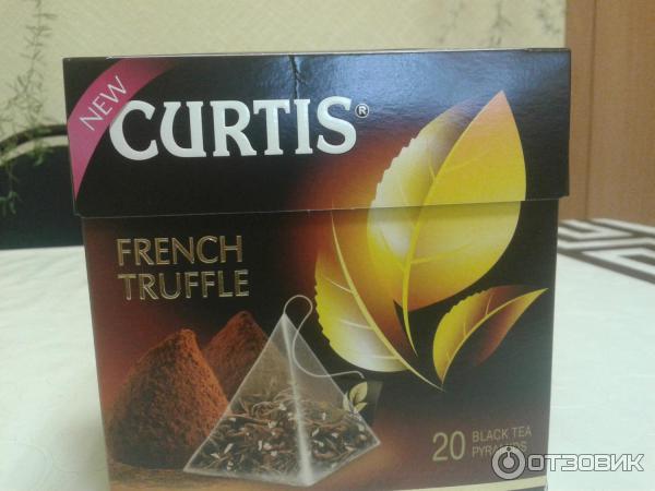 Чай черный Curtis French Truffle Французский трюфель в пирамидках фото