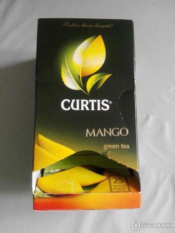 Зеленый чай Curtis Mango Green Tea фото