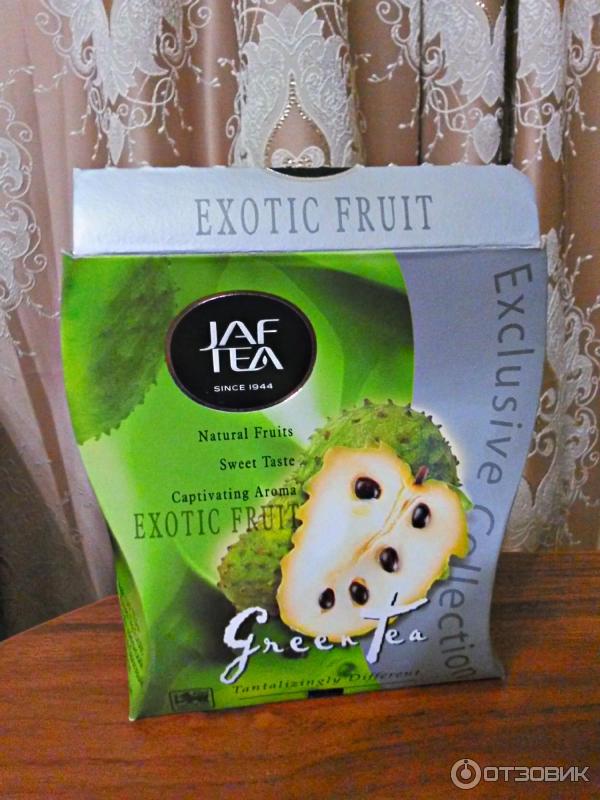 Чай зеленый листовой Jaf Tea Exotic Fruit фото