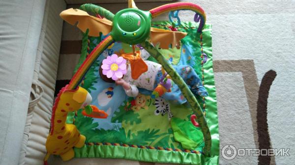 Развивающий коврик Fisher Price Тропический лес фото