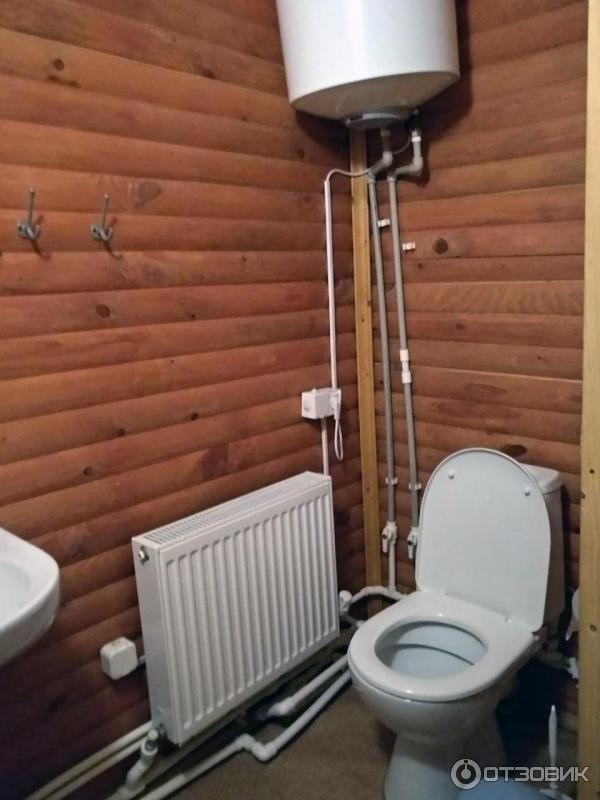 Санузел в гостевом домике