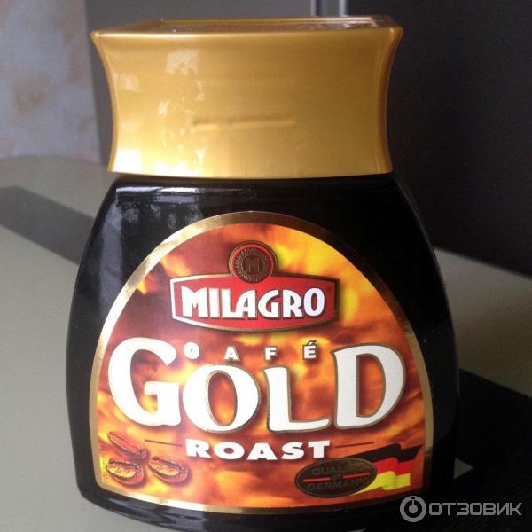 Растворимый кофе Milagro Gold roast фото