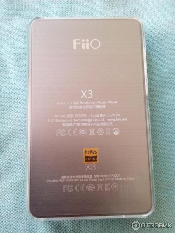 Портативный плеер FiiO X3 II фото