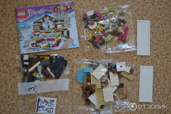 LEGO Friends Горнолыжный курорт: каток фото