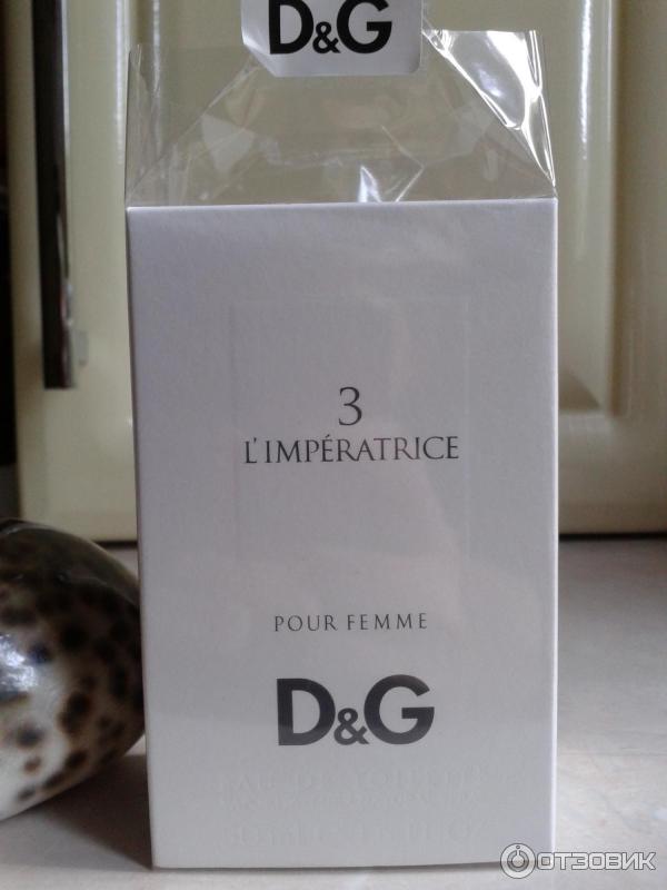 Туалетная вода D&G L'Imperatrice фото