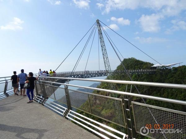 Подвесной мост на Лангкави - Langkawi Sky Bridge. Малайзия.