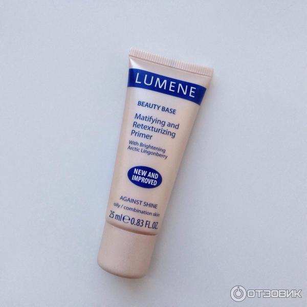 База под макияж Lumene Beauty Base матирующая и выравнивающая фото