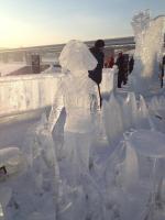 Ледовый городок (Россия, Новосибирск) фото