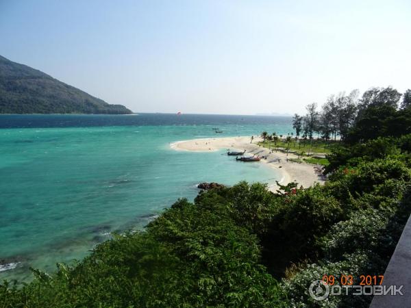 Северный пляж Karma beach на Липе или пляж отеля Mountain.