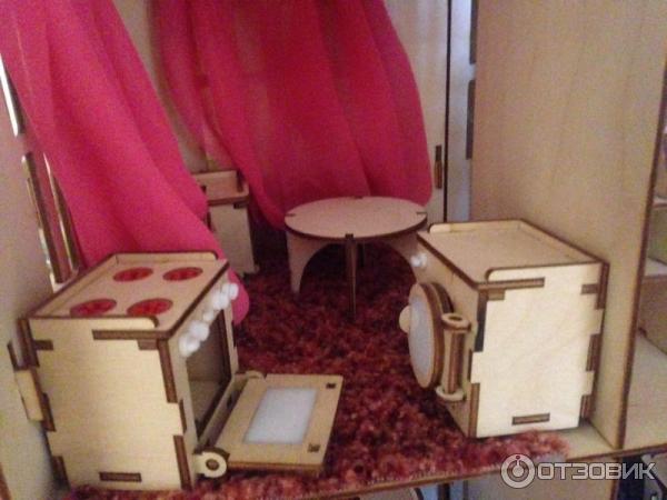 Модель деревянная сборная 3d Wooden Toys ВГА Готический дом фото