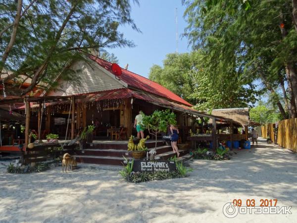 Lipe beach resort, ресторан