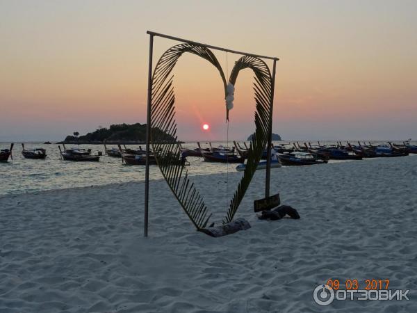 Lipe beach resort, пляж