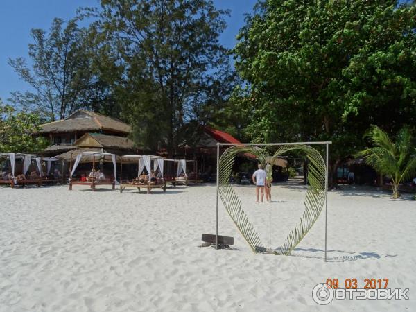 Lipe beach resort, пляж