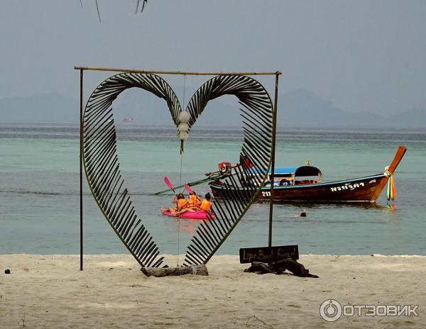 Lipe beach resort, пляж