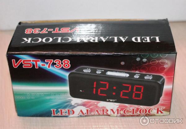 Электронные часы VST Led Alarm Clock VST-738 фото